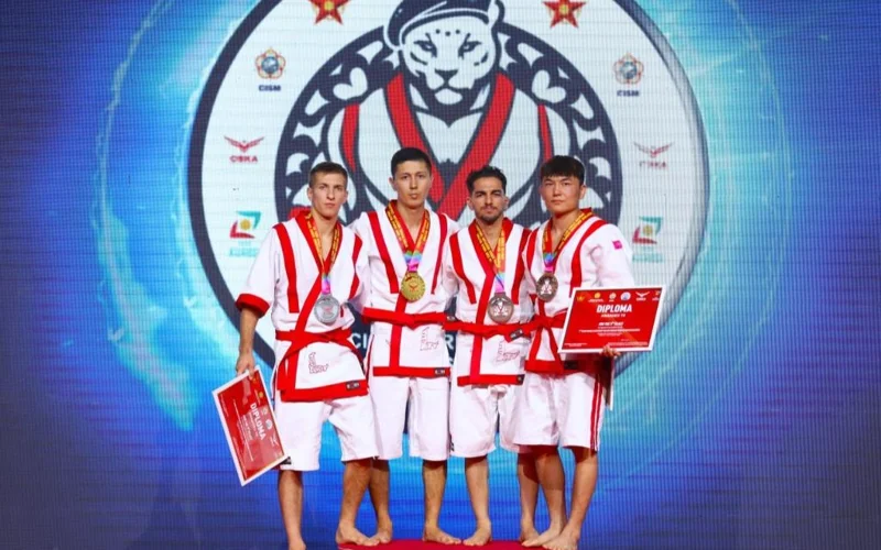 Қазақ күресінен әлем чемпионатында әскери қызметшілері 4 алтын медаль жеңіп алды