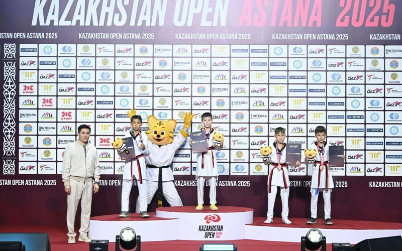 Taekvondodan Kazakhstan Open 2025 týrnıri óz máresine jetti