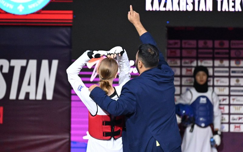 Таеквондодан Kazakhstan Open 2025 турнирі өз мәресіне жетті Таеквондодан Kazakhstan Open 2025 турнирі өз мәресіне жетті