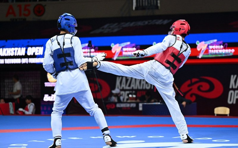 Таеквондодан Kazakhstan Open 2025 турнирі өз мәресіне жетті Таеквондодан Kazakhstan Open 2025 турнирі өз мәресіне жетті