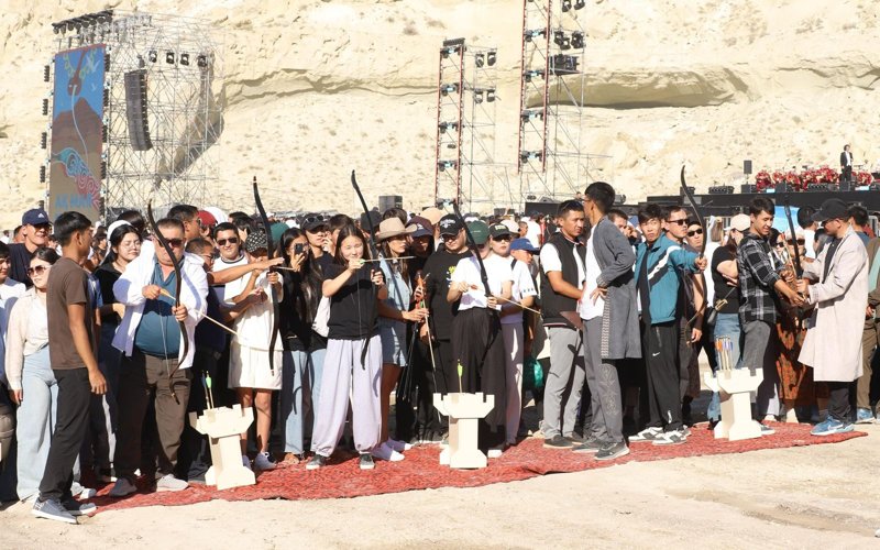 Mańǵystaýda alǵash ret «Aq Maıa Fest» shubat festıvali ótti Mańǵystaýda alǵash ret «Aq Maıa Fest» shubat festıvali ótti