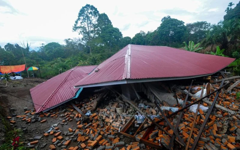 землетрясение в Индонезии в феврале 2022 года