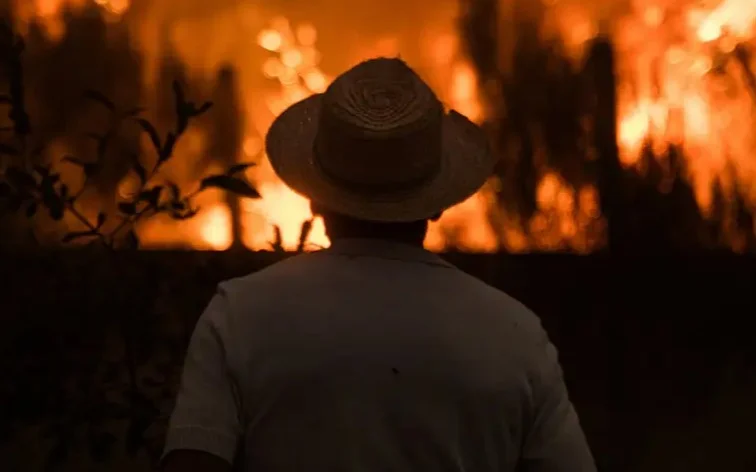 Пожары в Испании