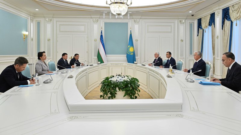 Президент Өзбекстан Олий Мәжілісі Сенатының төрағасы Танзила Нарбаеваны қабылдады Президент Өзбекстан Олий Мәжілісі Сенатының төрағасы Танзила Нарбаеваны қабылдады