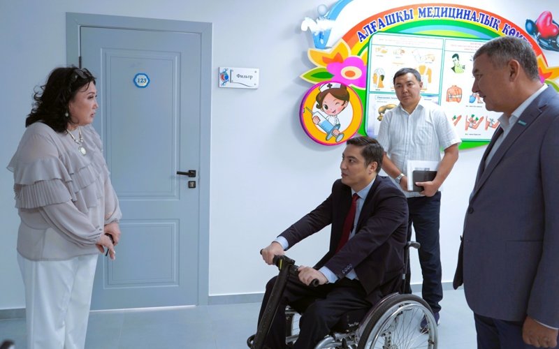 Детский реабилитационный центр в Туркестанской области откроют до конца августа Детский реабилитационный центр в Туркестанской области откроют до конца августа