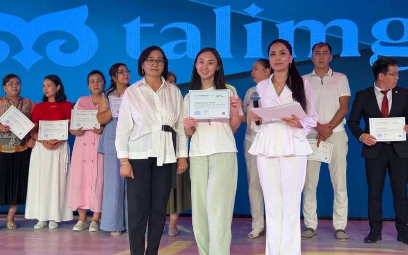 100 педагогов Мангистау прошли курс Talimger фонда Halyk и готовы обучать предпринимательству