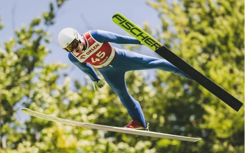 Kazakhstan’s Danil Vassilyev claims silver at FIS Ski Jumping Grand Prix in Poland