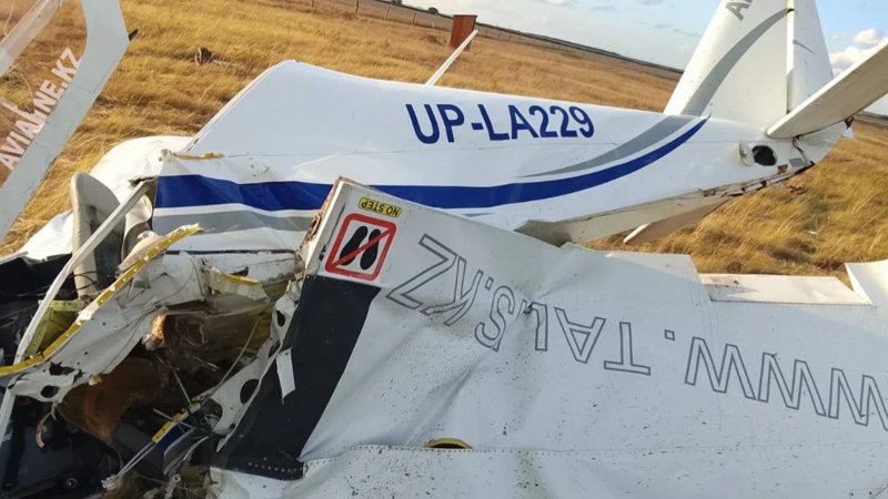 Two killed as light plane crashes in Akmola region Two killed as light plane crashes in Akmola region