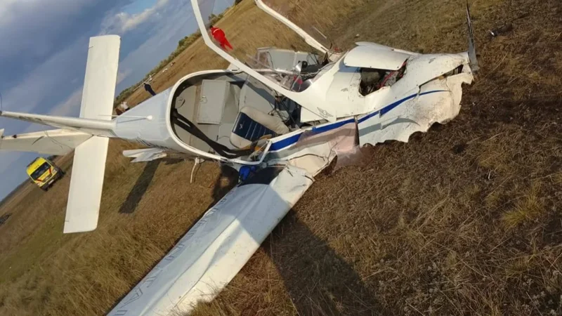 Two killed as light plane crashes in Akmola region