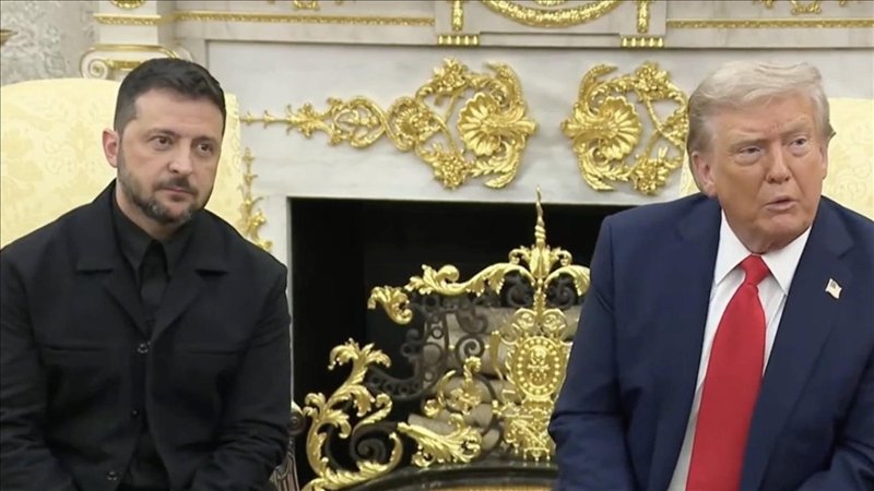 Trump and Zelenskyy's meeting at the White House Zelenskyy and Trump