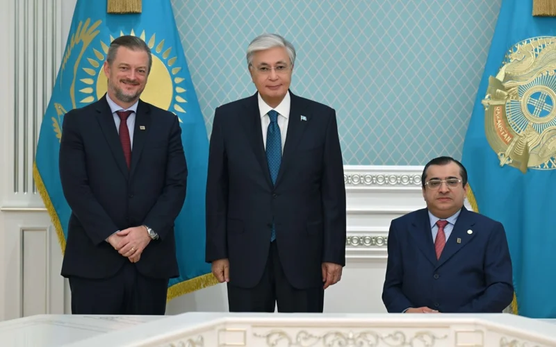 Президент принял руководителей Международного паралимпийского комитета (IPC) и Азиатского паралимпийского комитета (APC)