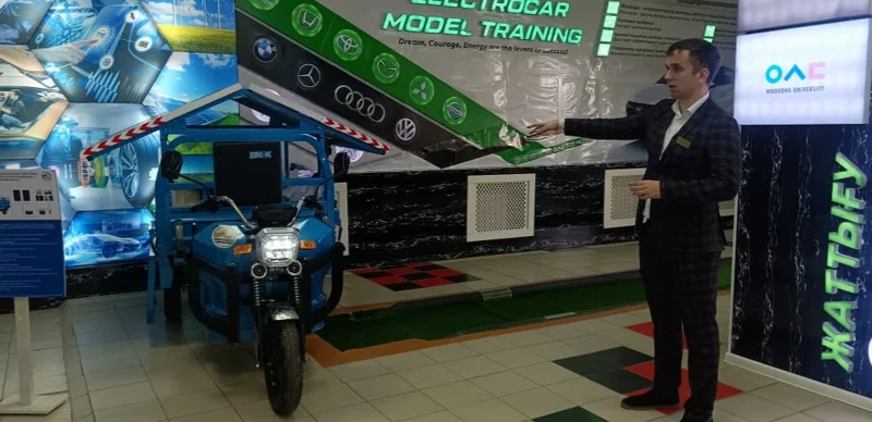 В Год рабочих профессий уникальные проекты представили студенты колледжа Кокшетау