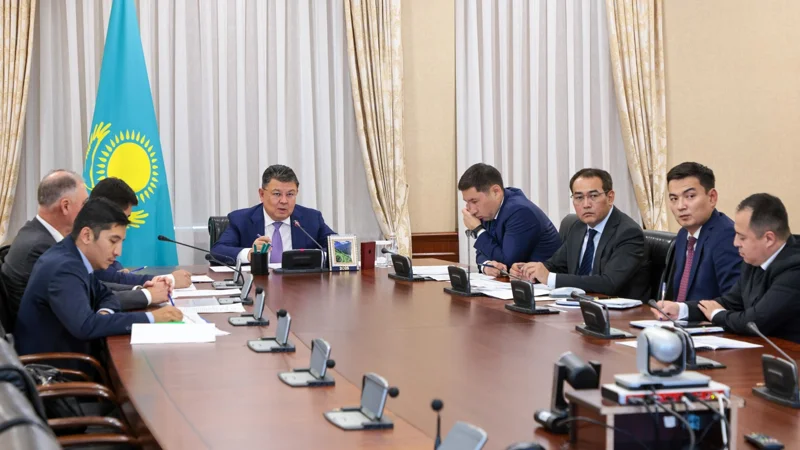Óńir ákimdikteri halyqty aýyz sýmen qamtamasyz etý jumystary jóninde esep berdi