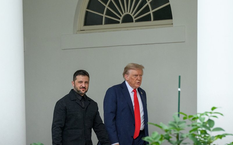 Volodymyr Zelenskyy and Donald J. Trump Volodymyr Zelenskyy and Donald J. Trump