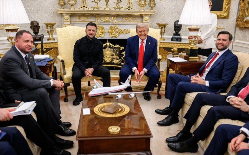 Трамп и Зеленский п