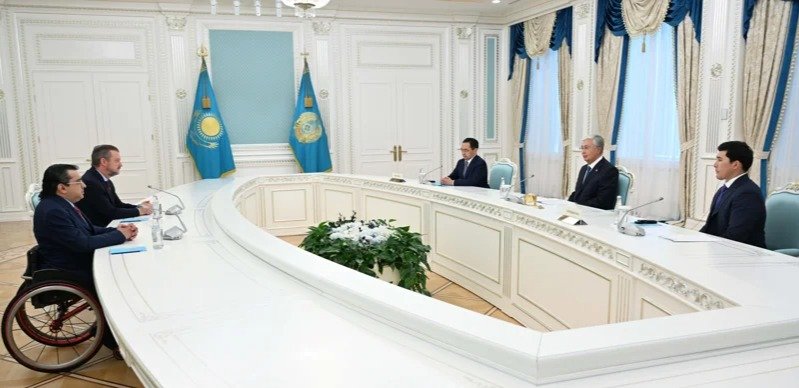 Kassym-Jomart Tokayev affirms Kazakhstan’s commitment to Paralympic movement’s goals