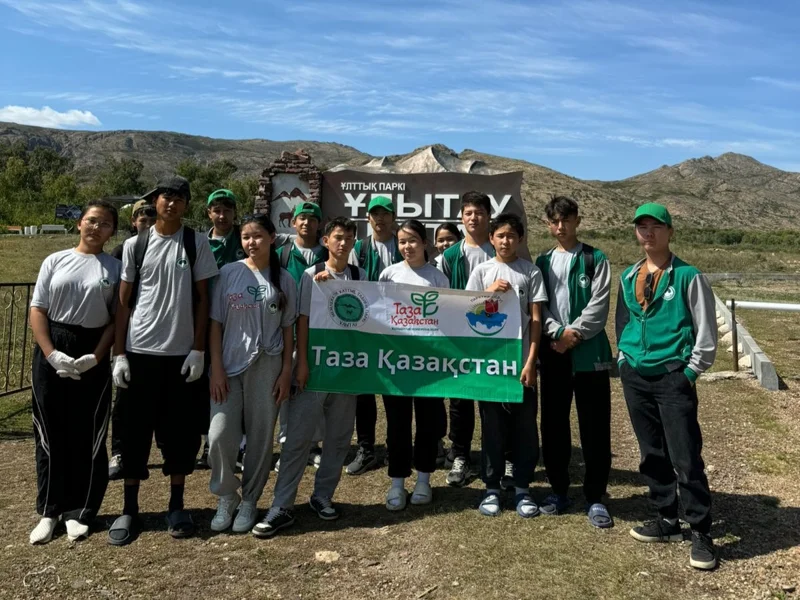 В области Улытау прошли экологические акции
