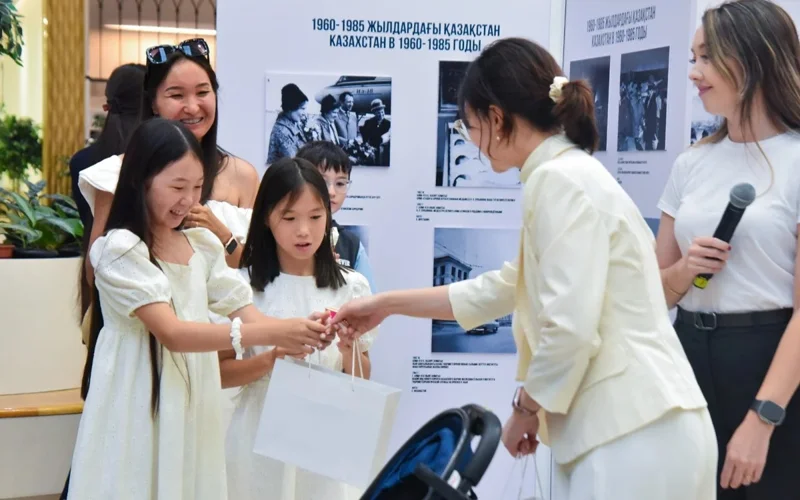 ‘History of Kazakhstan in Photographs of Kazinform’ exhibition unveiled at MEGA Silk Way in Astana