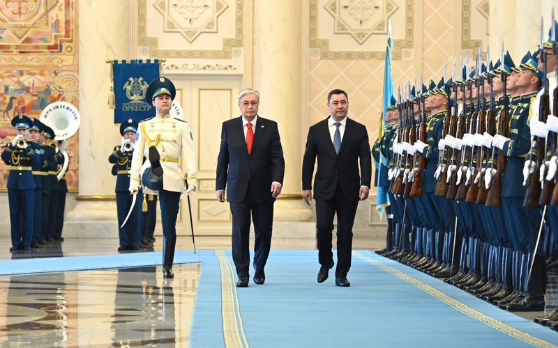 Касым-Жомарт Токаев и Садыр Жапаров