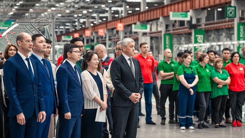 Қазақстанда Samsung теледидарлары мен кір жуғыш машиналарын өндіру басталды
