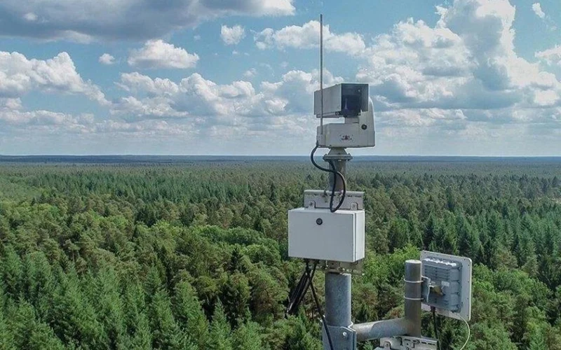 система раннего обнаружения лесных пожаров