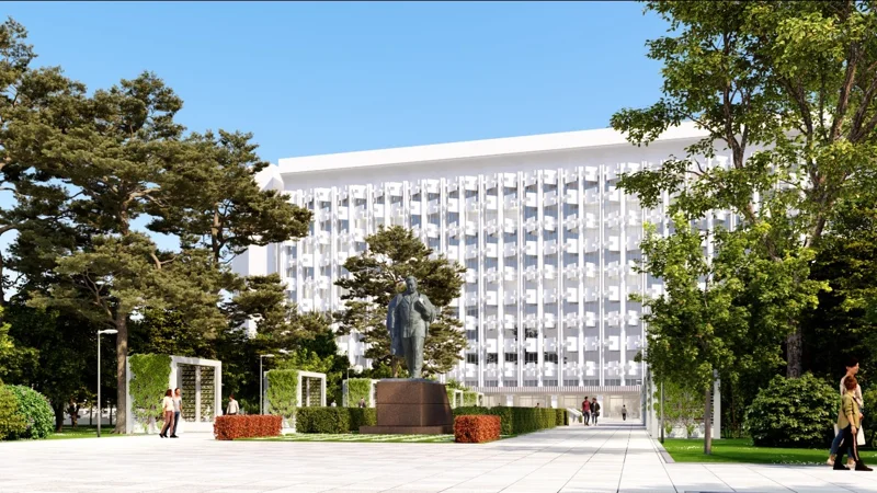 Куда перенесут памятник Канышу Сатпаеву в Алматы