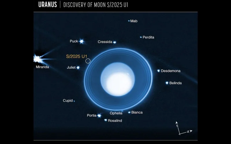 NASA Уранның 29-шы серігін тапқанын хабарлады