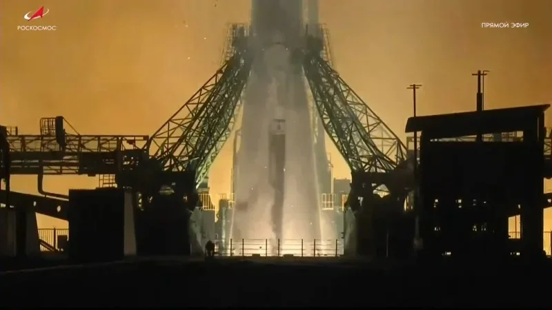 The launch of the Soyuz-2.1b rocket took place at 8:13 p.m. Moscow time from Baikonur site No. 31