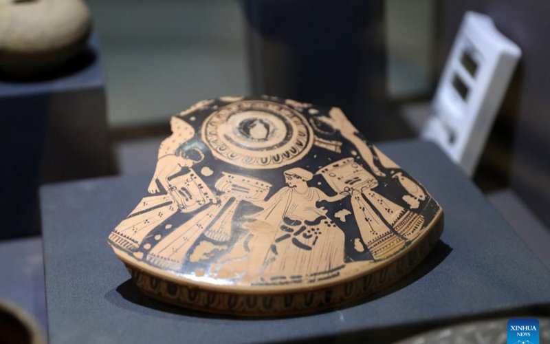 Egypt opens submerged antiquities exhibition in port city Alexandria
