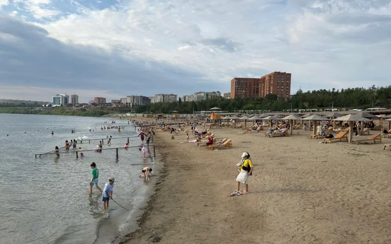 пляж Павлодара