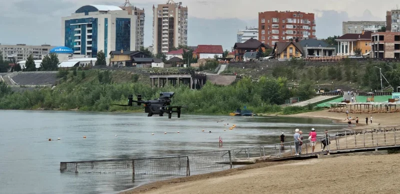 Jaǵajaıdaǵy qaýipsizdikti dronmen baqylaıdy
