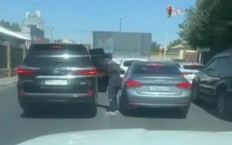 депутат нарушил ПДД в Шымкенте