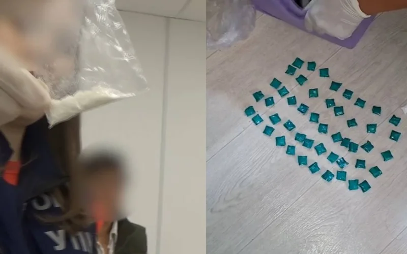 Пару закладчиков синтетических наркотиков задержали в Астане