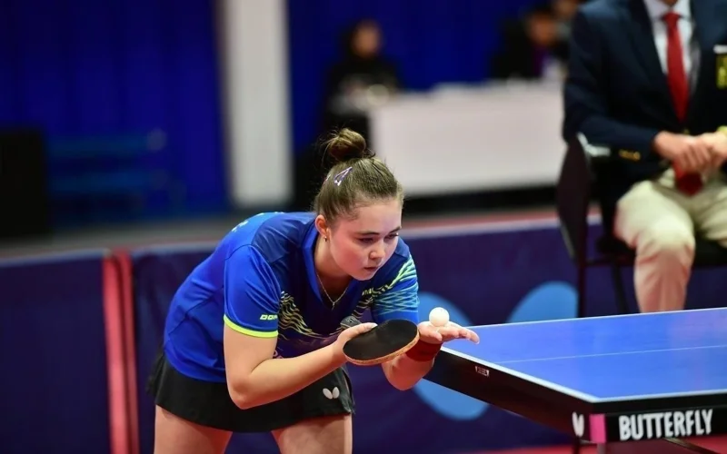 Kazakhstan table tennis team to compete at WTT Feeder Panagyurishte