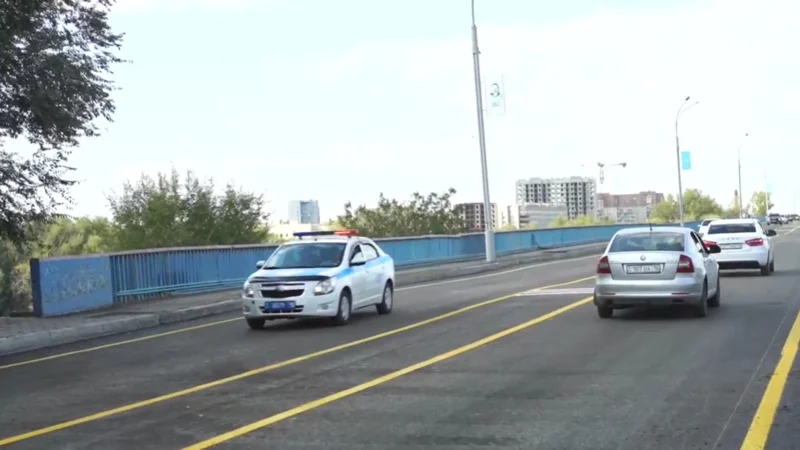 В Семее открыли проезд по автогужевому мосту