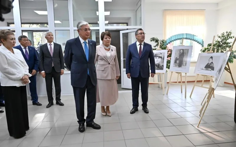 Kazakh President visits school named after Kemel Tokayev in Kyrgyzstan