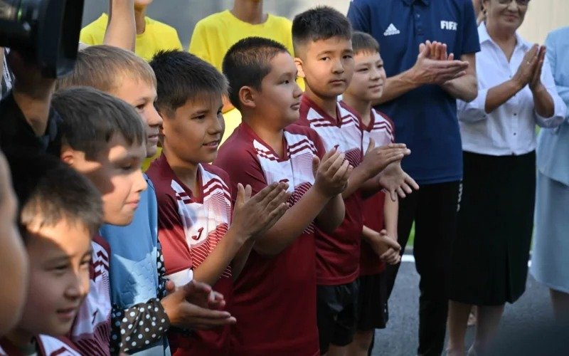 President Kazakh President visits school named after Kemel Tokayev in Kyrgyzstan