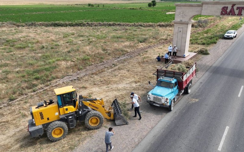 Túrkistan oblysynda ekologııalyq mádenıetti qalyptastyrý jumystary júrgizilip jatyr Túrkistan oblysynda ekologııalyq mádenıetti qalyptastyrý jumystary júrgizilip jatyr