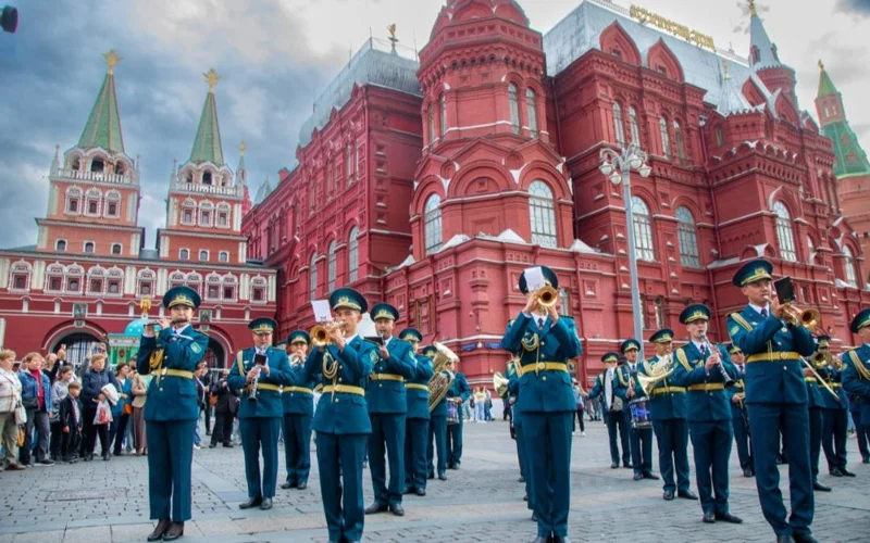 Казахстанские военные музыканты покорили Москву
