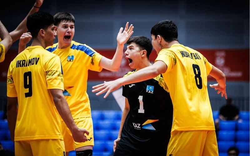 Волейболдан ӘЧ: Қазақстан жастар құрамасы тарихи жеңіске ие болды 