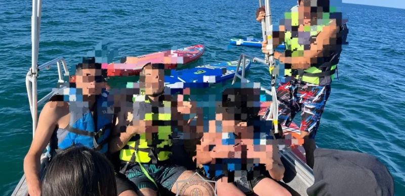 SUP-bordpen syrǵanap júrgen 6 adam qutqaryldy
