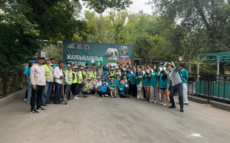 Шымкентцы объединились ради чистого города: вывезено 172 тонны мусора