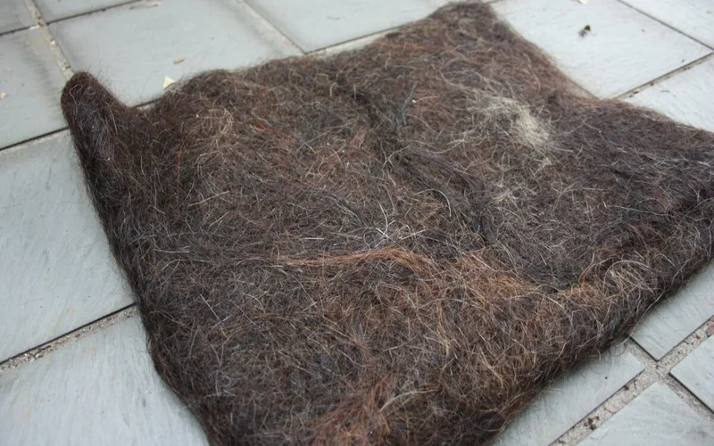 Waste hair