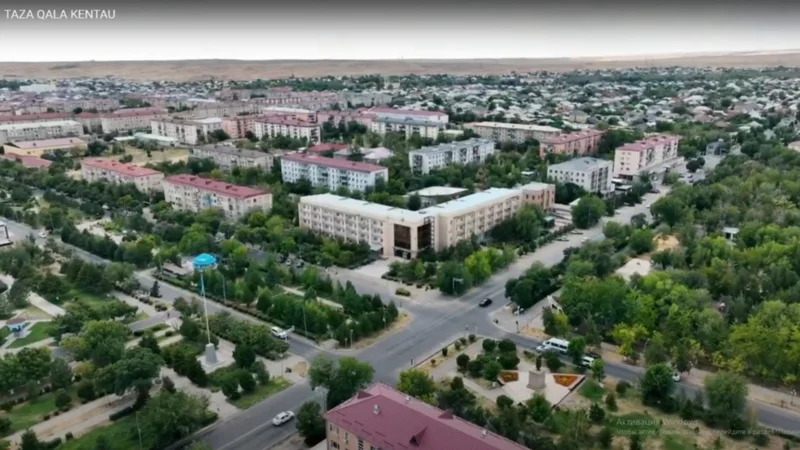 «Таза қала» в Кентау