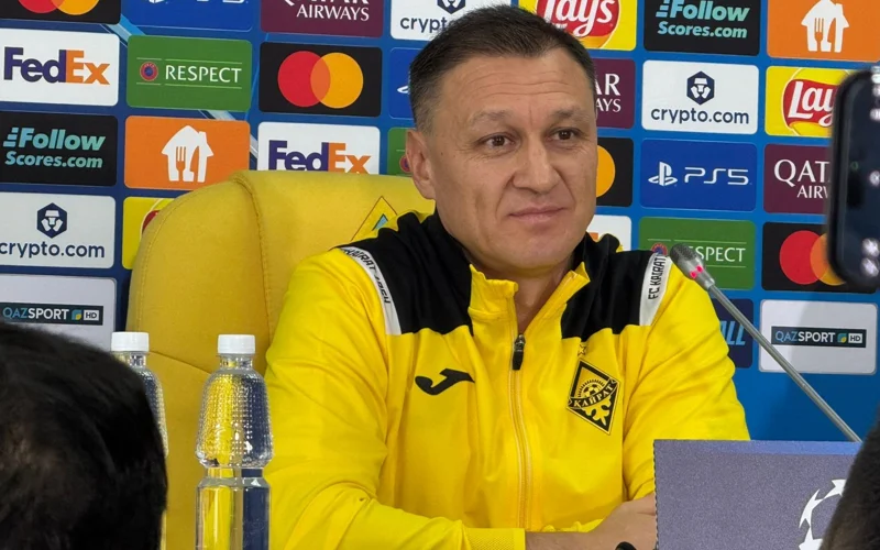 Главный тренер футбольного клуба «Кайрат» 