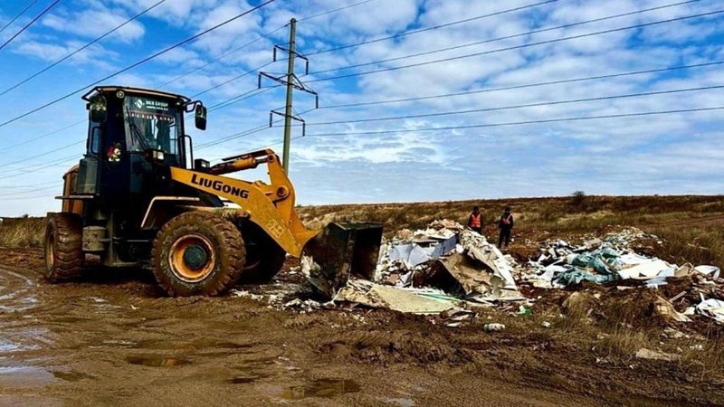 свалки в Астане свалки в Астане