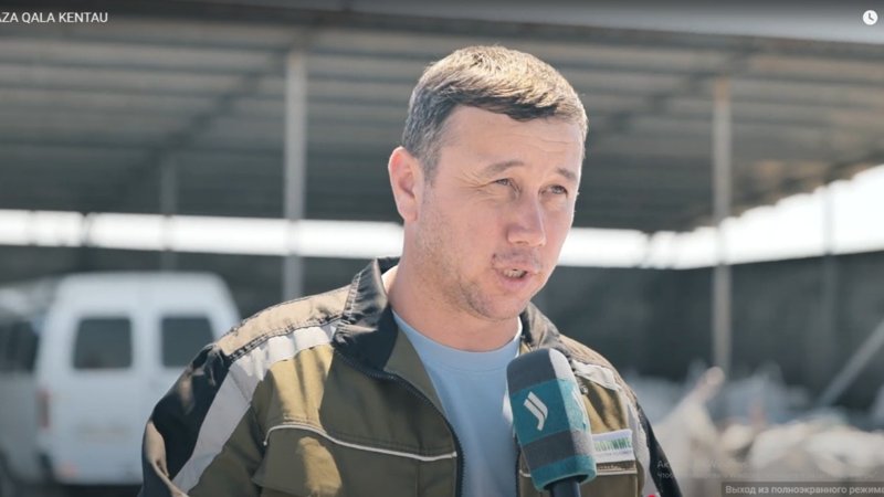 «Таза қала» в Кентау «Таза қала» в Кентау