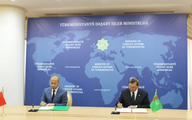 Turkmenistan, China sign agreement on co-op in economic and sci-tech spheres