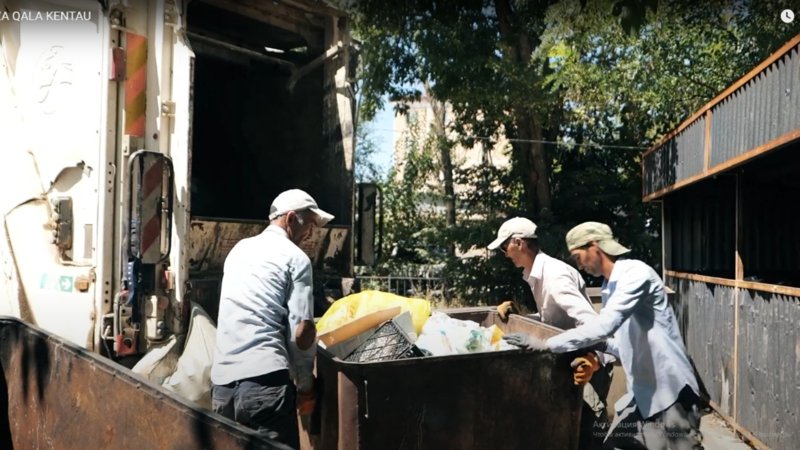 «Таза қала» в Кентау «Таза қала» в Кентау