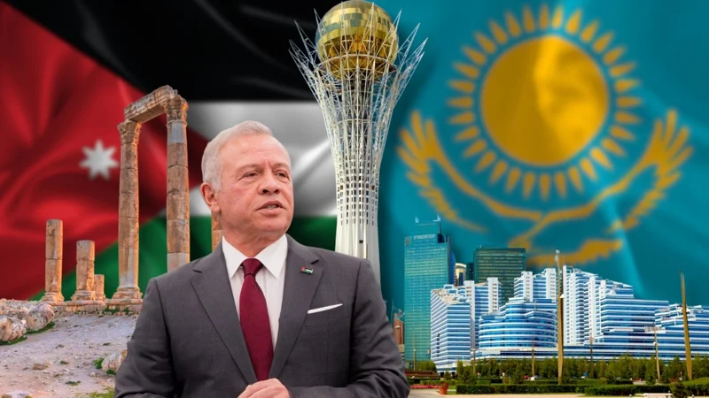 Iordanııa Koroli Qazaqstanǵa resmı saparmen kele jatyr